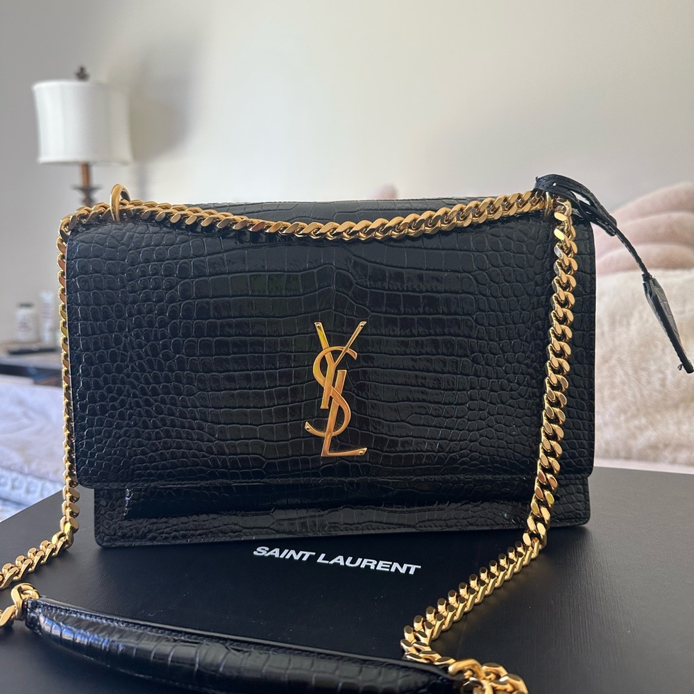 YSL bag with dust bag, box, and bag. Bought in San Diego Fashion valley mall